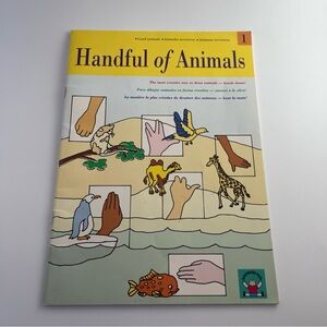 Handful of Animals Draw Animals book by Discovery Toys